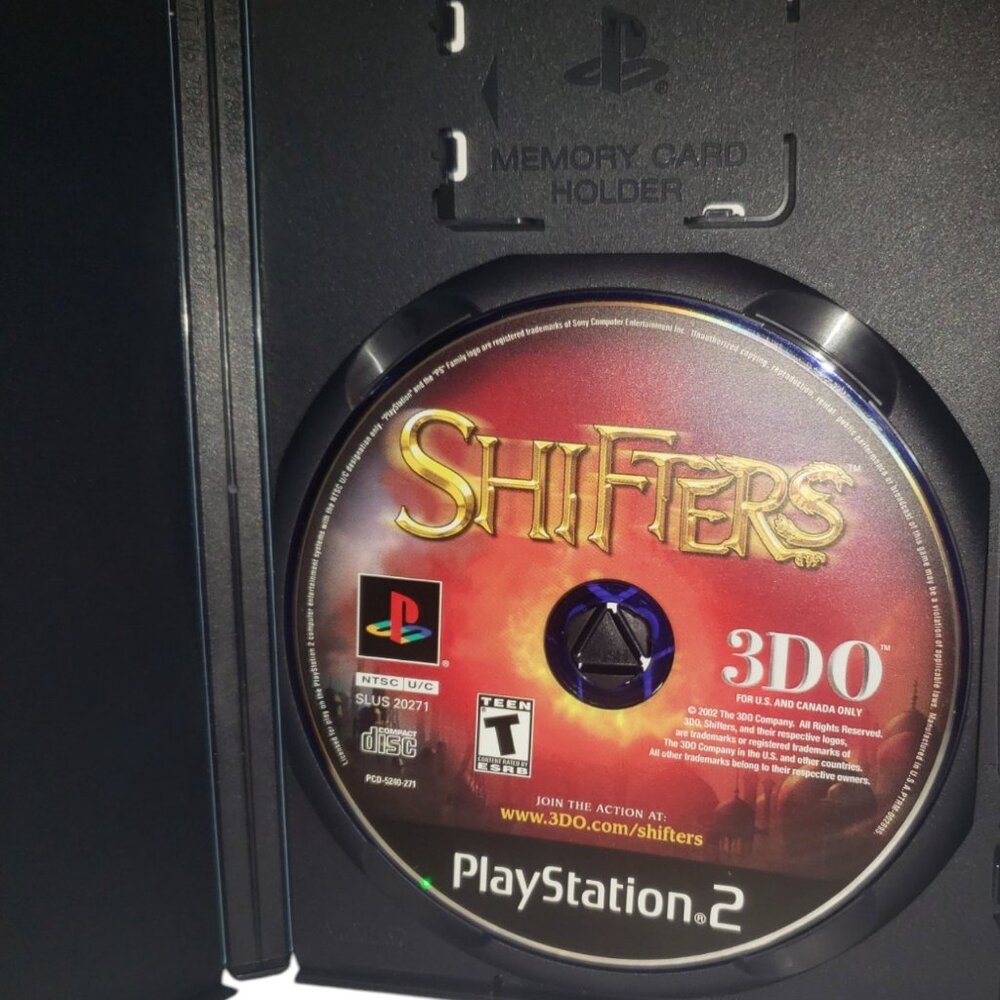 Shifters Playstation 2 (PS2 )- Video Game - PS2 Disc Only - Rated T